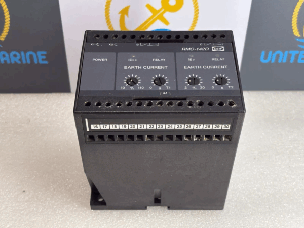 DEIF RMC142D Earth Current Relay Used Industrial Electrical Protection Device with ABS/Plastic Housing