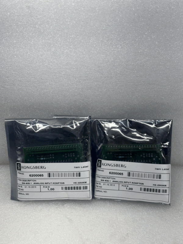 Norcontrol NN-832.1 Analog Input Adaptor HE-220293E New Open Box Industrial Automation Module