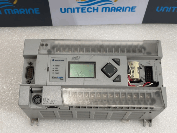 Allen-Bradley 1766-L32BWA MicroLogix 1400 Point Controller – Used Condition – Display Not Working – PLC Module for Industrial Automation & Control Systems