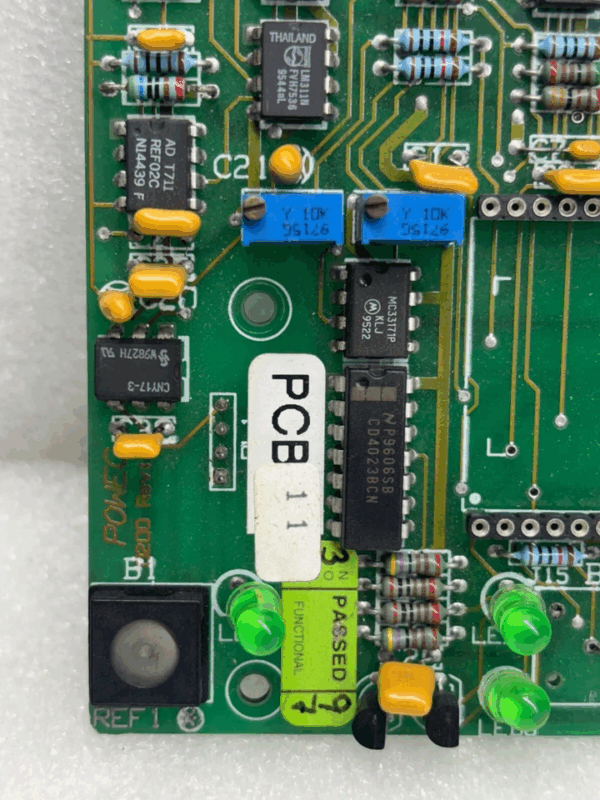 Powec 0200 REV :B Printed Circuit Board – Used – Fully Operational with Minor Signs of Wear