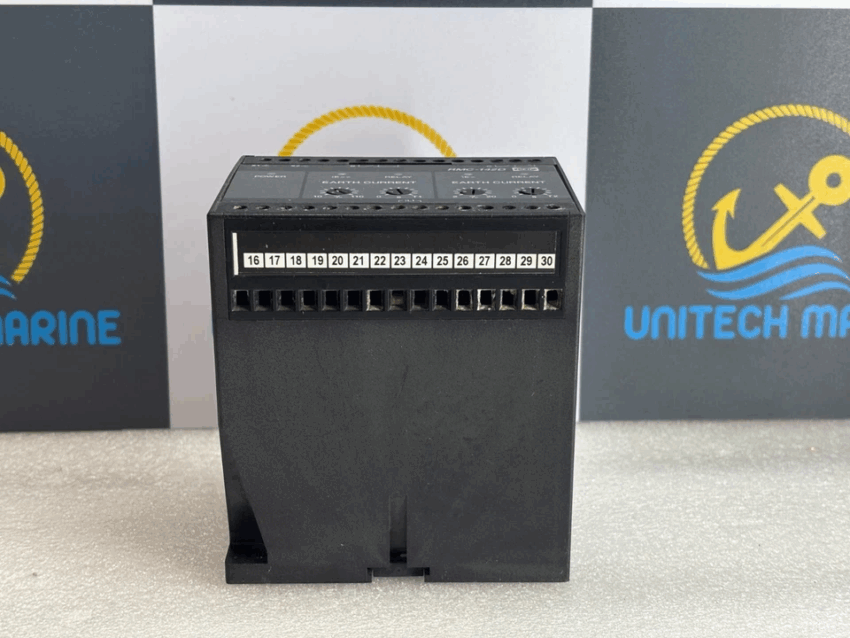 DEIF RMC142D Earth Current Relay Used Industrial Electrical Protection Device with ABS/Plastic Housing - Image 3