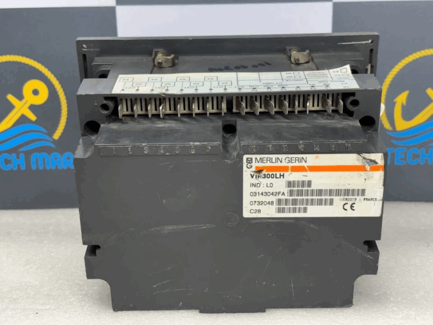 Merlin Gerin VIP300LH Protection Relay Used Medium/High Voltage Electrical System Protection Unit - Image 4