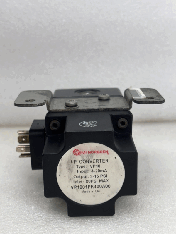 Norgren VP1001PK400A00 IP Converter VP10 Industrial Pneumatic Valve New Open Box Made in UK