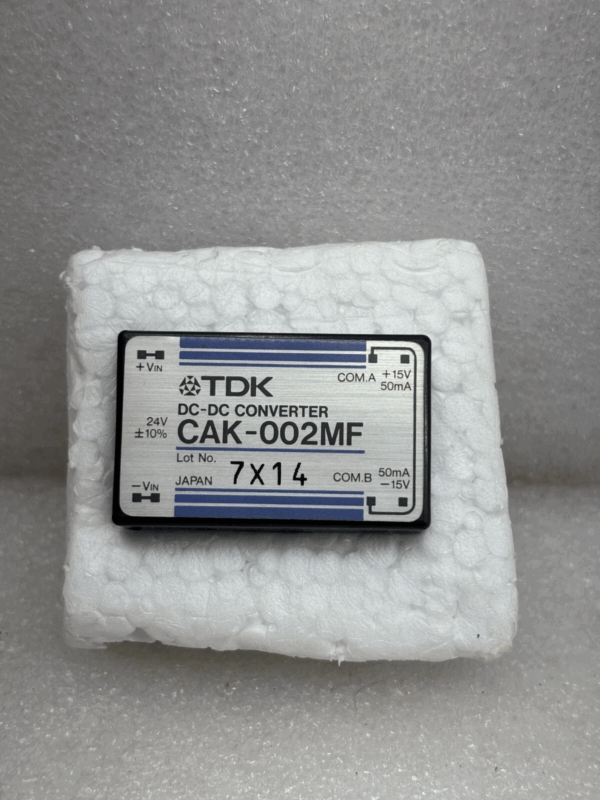 TDK CAK-002MF Electronic Module – Industrial Automation Component – New Open Box – High-Performance Control Unit
