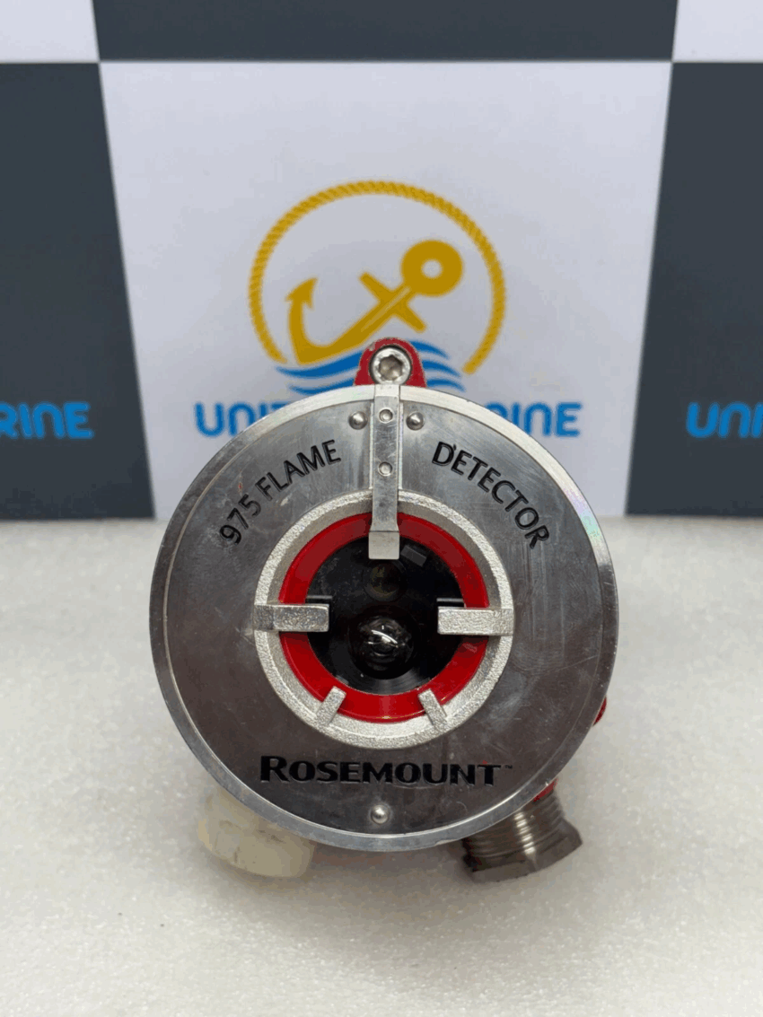 Rosemount 975 Flame Detector 975UF1A6A1A1 18–32VDC Flame Sensor Industrial Fire Safety Monitoring Used Condition High Reliability Detector