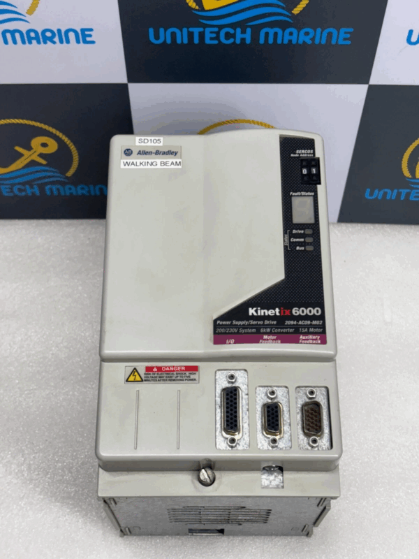 Allen-Bradley 2094-AC09-M02 Axis Module – 6KW/15A Series A Bulletin 2094 Kinetix 6000 Motion Control Used Industrial Automation Unit