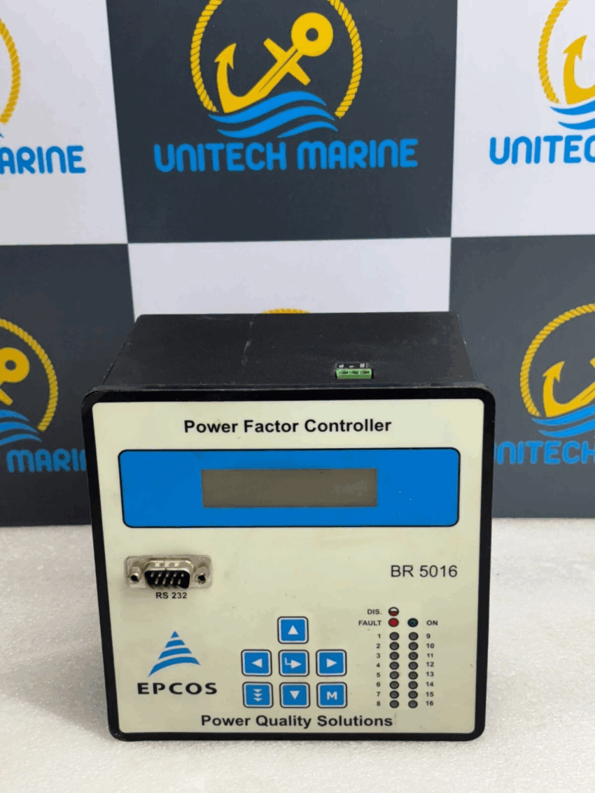 EPCOS BR5016 Power Factor Controller Used Condition Industrial Capacitor Bank Controller Fully Functional Reactive Power Regulation Unit