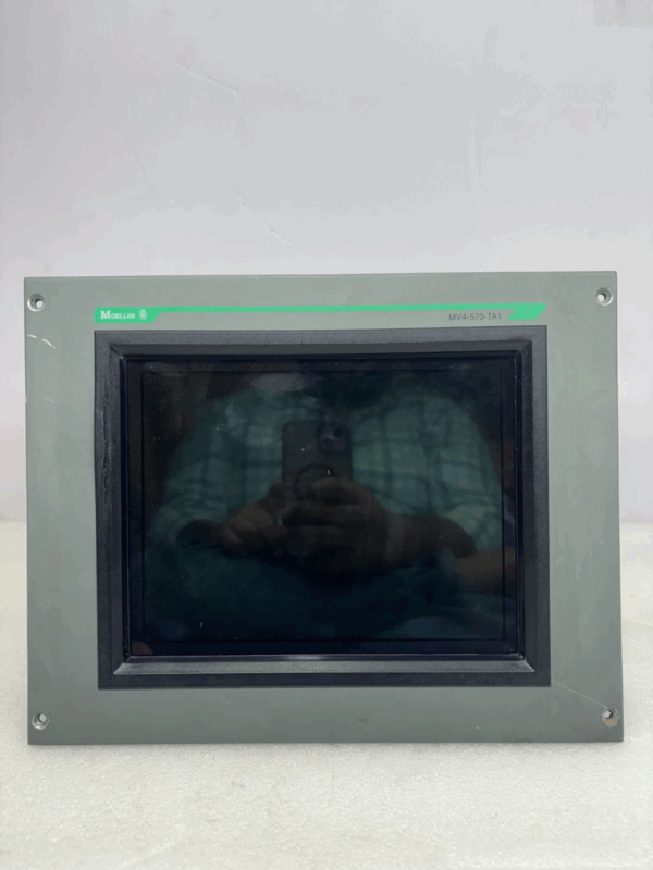 Moeller MV4-570-TA1-100 Operator Touch Panel 24VDC HMI Control Interface Used Industrial Automation and PLC System Display