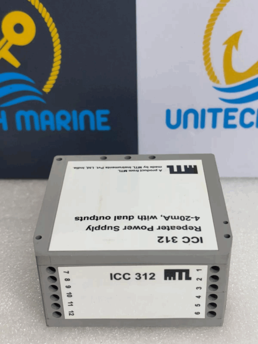 MTL ICC 312 Repeater Power Supply Dual Output 4-20mA Signal Isolator Brand New Industrial Control and Monitoring Equipment