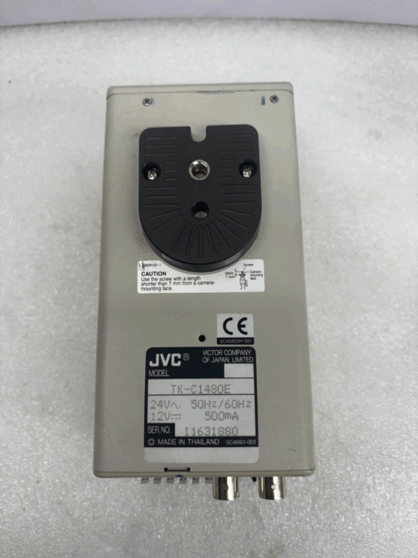 JVC TK-C1480E Color Video Camera High-Resolution Surveillance CCTV Unit New Open Box Industrial & Security Monitoring Use