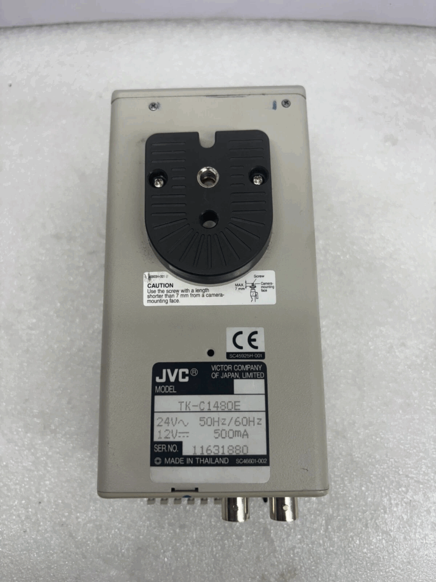 JVC TK-C1480E Color Video Camera High-Resolution Surveillance CCTV Unit New Open Box Industrial & Security Monitoring Use