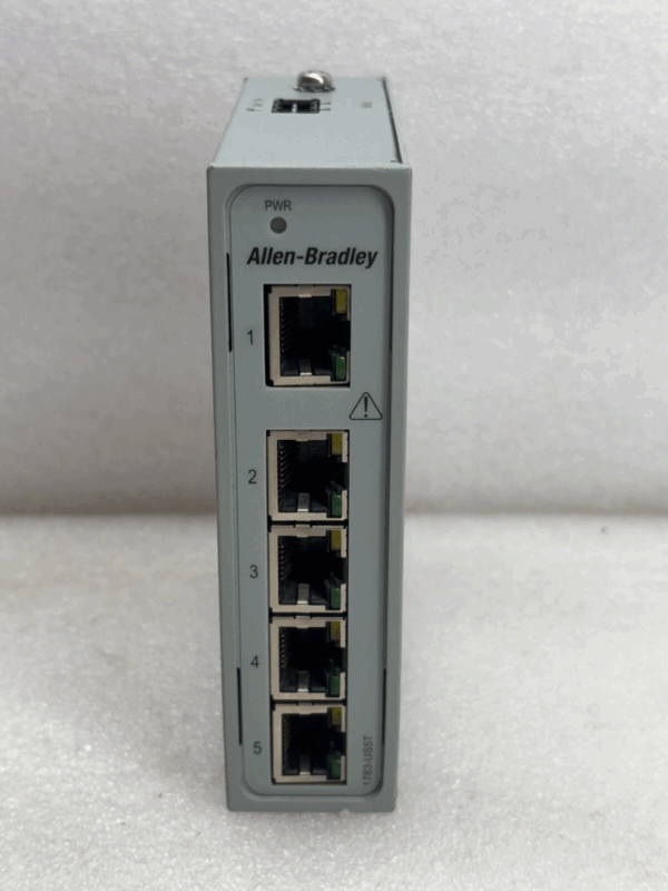 Allen-Bradley 1783-US5T Stratix 2000 5-Port Unmanaged Ethernet Switch – Industrial-Grade, Compact Design, 24V AC/DC Input