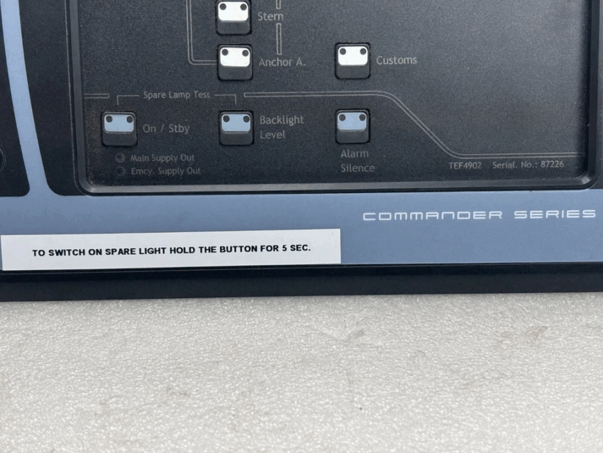 TRANBERG TEF 4900 Commander Navigation Light Controller System Model 4902000 New Open Box Marine Vessel Lighting Control Platform - Image 4