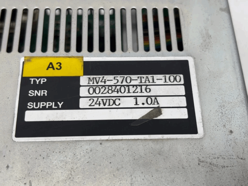 Moeller MV4-570-TA1-100 Operator Touch Panel 24VDC HMI Control Interface Used Industrial Automation and PLC System Display - Image 10