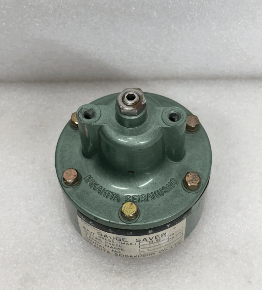NAKAKITA SEISAKUSHO NS953A Gauge Saver 0.195 KG/CM² Setting Pressure Industrial-Level Protection for Pressure Gauges – New Open Box - Image 3