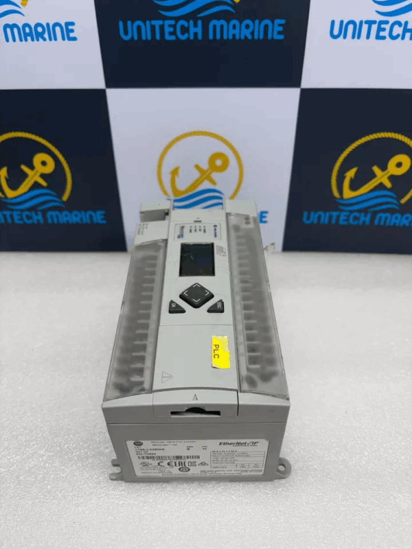Allen-Bradley 1766-L32BWA MicroLogix 1400 Point Controller – Used – Display Not Working – SER-B / FW-16 – 32 I/O Points