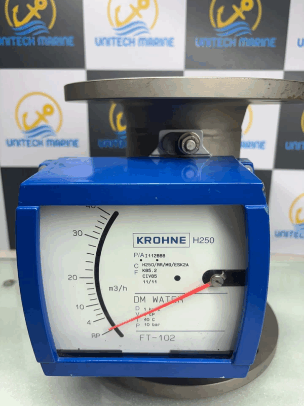 KROHNE H250/RR/M9/ESK 2A Variable Area Flowmeter Industrial Flow Meter for DM Water New Open Box Accurate Flow Monitoring