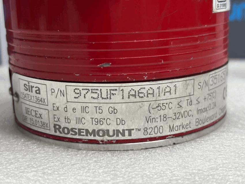 Rosemount 975 Flame Detector 975UF1A6A1A1 18–32VDC Flame Sensor Industrial Fire Safety Monitoring Used Condition High Reliability Detector - Image 4